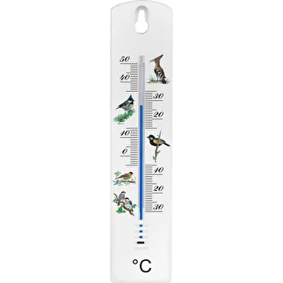 Univerzálny teplomer s grafikou - vtáky (-30°C do +50°C) 20cm