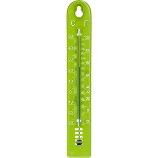 Univerzálny teplomer (-30 do +50°C), 17 cm, zelený