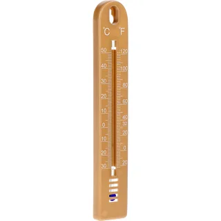 Univerzálny teplomer (-30 do +50°C), 17 cm, svetlohnedý – photo 2