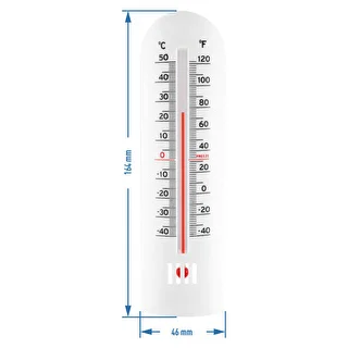 Univerzálny teplomer (-40°C do +50°C) 16cm – photo 2