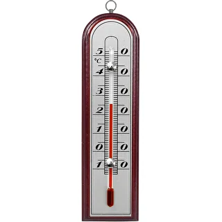 Izbový teplomer so striebornou stupnicou (-10°C do +50°C) 16cm mix – photo 2