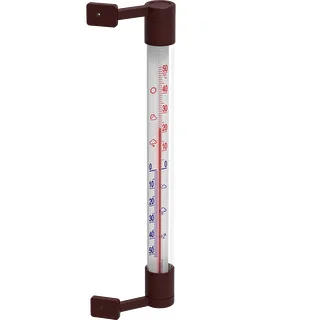 Vonkajší teplomer hnedý (-50°C do +50°C) 22cm – photo 2
