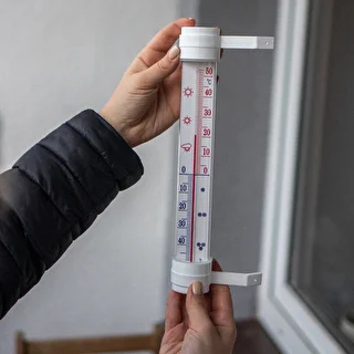 Vonkajší teplomer (-50°C do +50°C) 23cm mix, slovenská výroba – photo 3