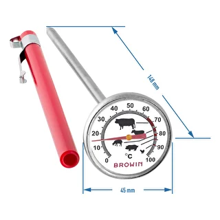 Kuchynský teplomer s grafikou (0°C do +100°C) 12,5cm – photo 2