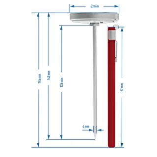 Teplomer na pečenie mäsa (0°C do +120°C) 12,5cm – photo 8