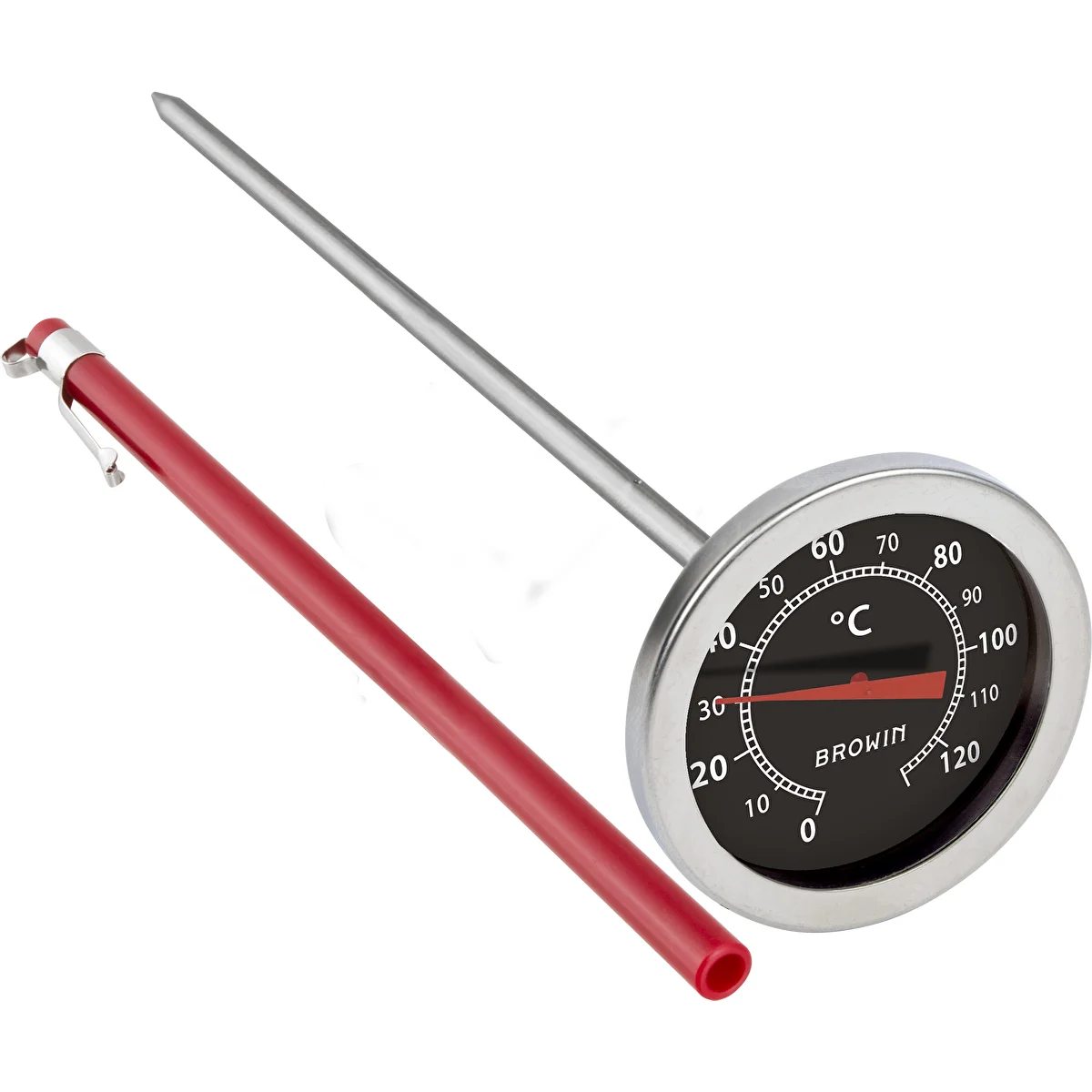 Kuchynský teplomer (0°C do +120°C) 20,5cm