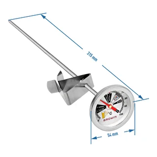 Pivovarnícky teplomer (0°C do +100°C) 31,5cm – photo 3