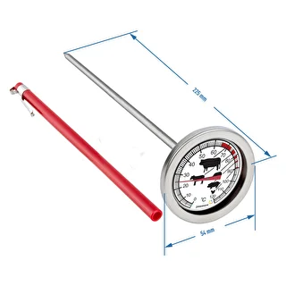 Kuchynský teplomer s grafikou (0°C do +120°C) 21,0cm – photo 2