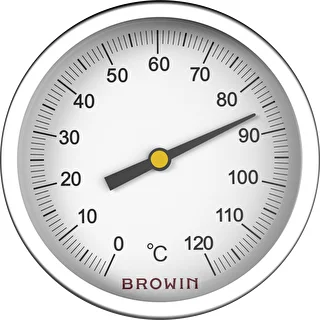 Univerzálny teplomer (0°C do +120°C) 5cm – photo 2