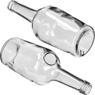 Fľaša GLORIA 0,5 l, so zlatým skrutkovacím viečkom fi 28, 1 ks – photo 4