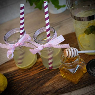Pohár twist off 120ml - Štyri rohy fi 53 s čiernym viečkom, 6ks – photo 8