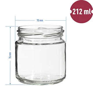 Pohár twist-off 212 ml, fi 66 - 12 ks. – photo 7