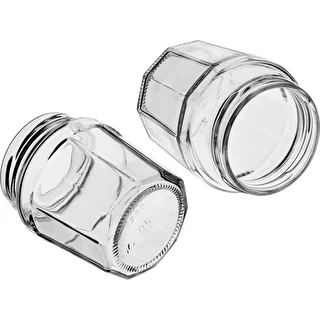 Pohár Konfitura 230ml s čiernym viečkom fi63/4 - 6ks – photo 7