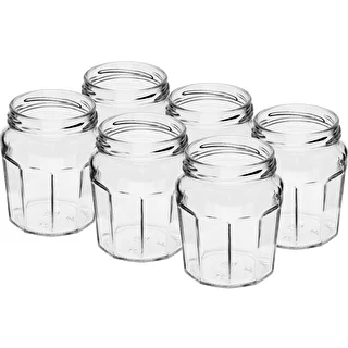 Pohár Konfitura 230ml s čiernym viečkom fi63/4 - 6ks – photo 4