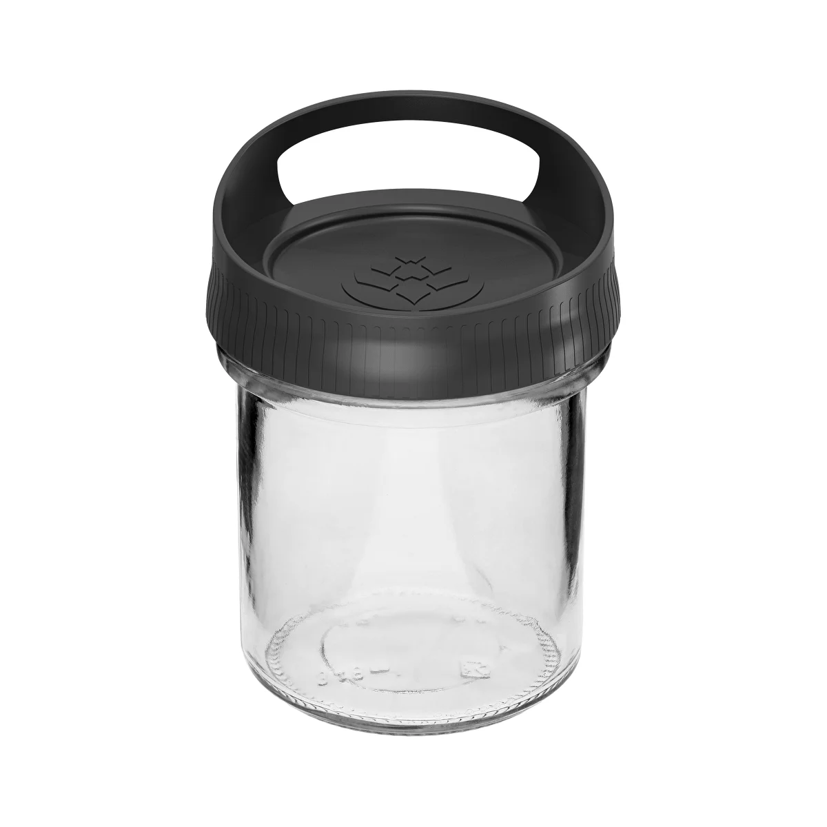 Sklenená nádoba 350 ml, s viečkom na zavesenie