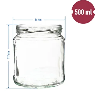 Pohár TO 500 ml so zlatým viečkom fi82/6 - 6 ks. – photo 6
