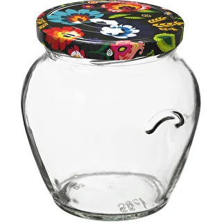 Pohár TO Amfora 580 ml s farebným viečkom fi82/6-6ks. – photo 2