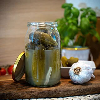 Pohár TO 900 ml s viečkom zlatým fi 82/6 - 6 ks. – photo 13