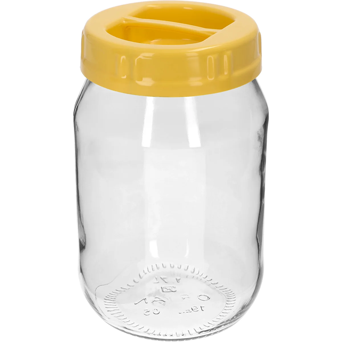 Pohár TO 1,7 l so žltým plastovým viečkom s držadlom, Ø 100, 1 ks.