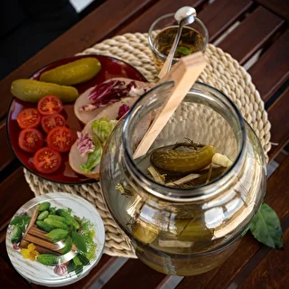 Dóza 4 L, farebné viečko + vidlička alebo kliešte – photo 7