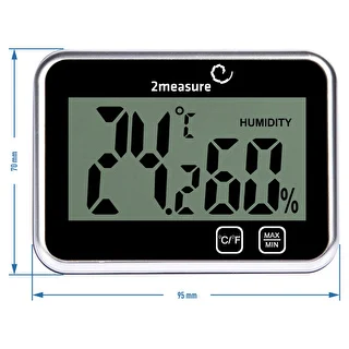Meteorologická stanica – elektronická, bezdrôtová, čierna - typ B – photo 7