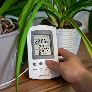 Meteorologická stanica – elektronická, sonda, biela – photo 8