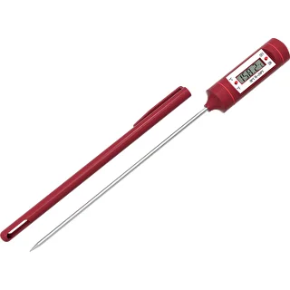 Elektronický kuchynský teplomer, LCD (-20 °C až +250 °C), červený – photo 1