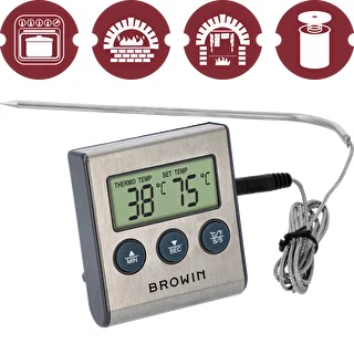 Elektronický kuchynský teplomer so sondou (0°C do 250°C) – photo 2
