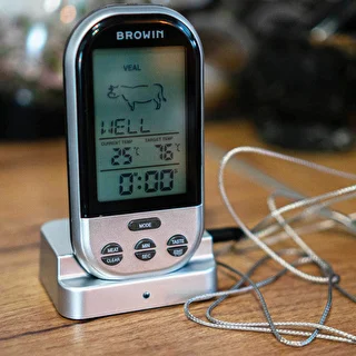 Elektronický bezdrôtový kuchynský teplomer so sondou (0°C do 250°C) – photo 4