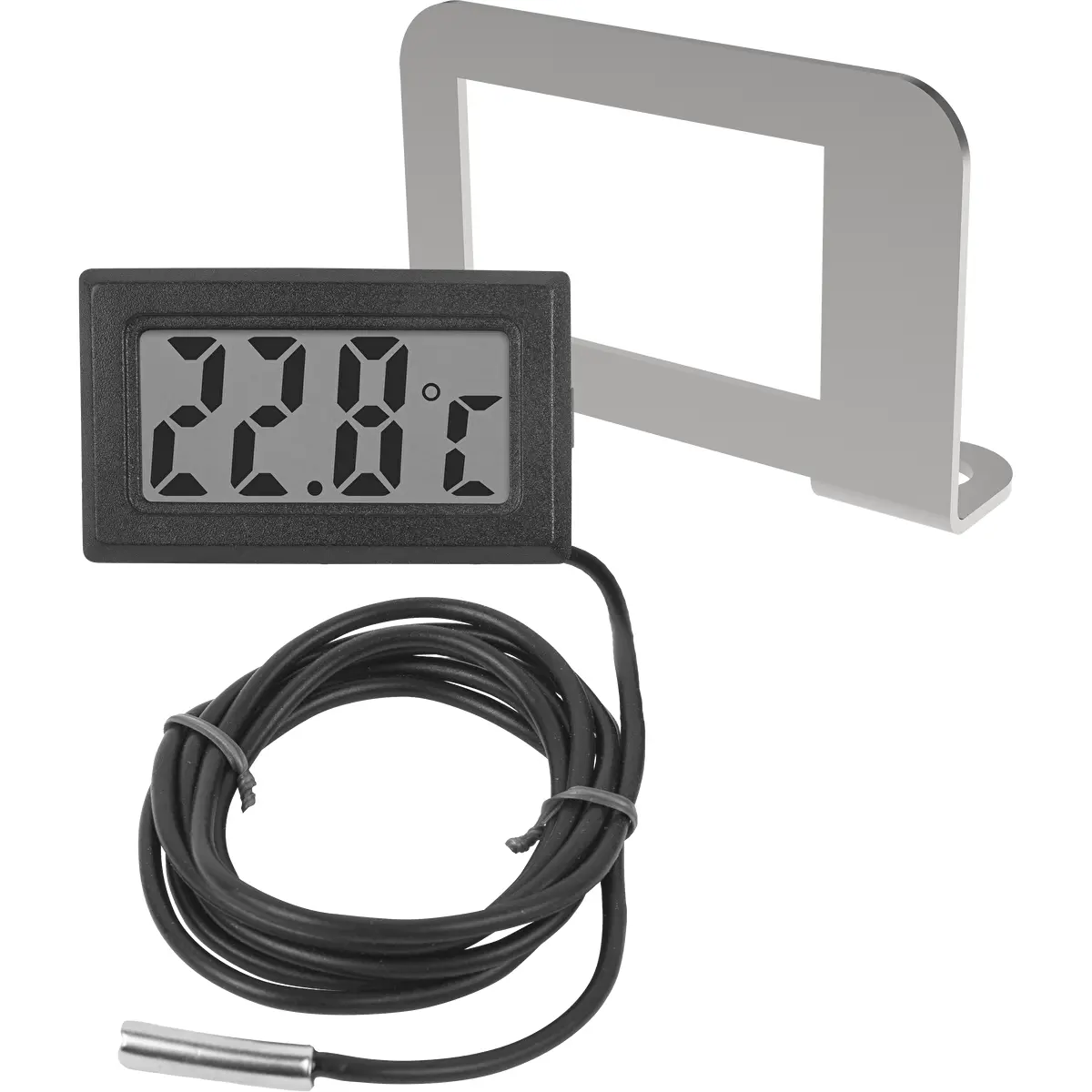 Elektronický teplomer v rámiku - pre destilátory (-50°C do +110°C)