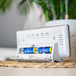 Meteorologická stanica RCC, DCF – elektronická, bezdrôtová, podsvietený senzor, biela – photo 13