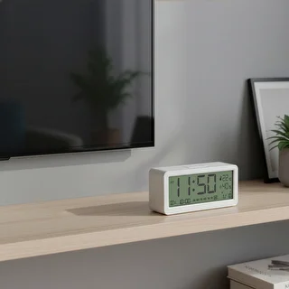 Elektronická meteorologická stanica Soens - biela, s hodinami a kalendárom – photo 9