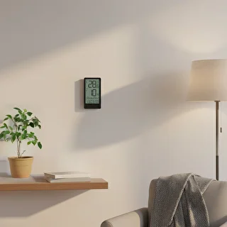 Elektronický izbový teplomer Soens, čierny – photo 9