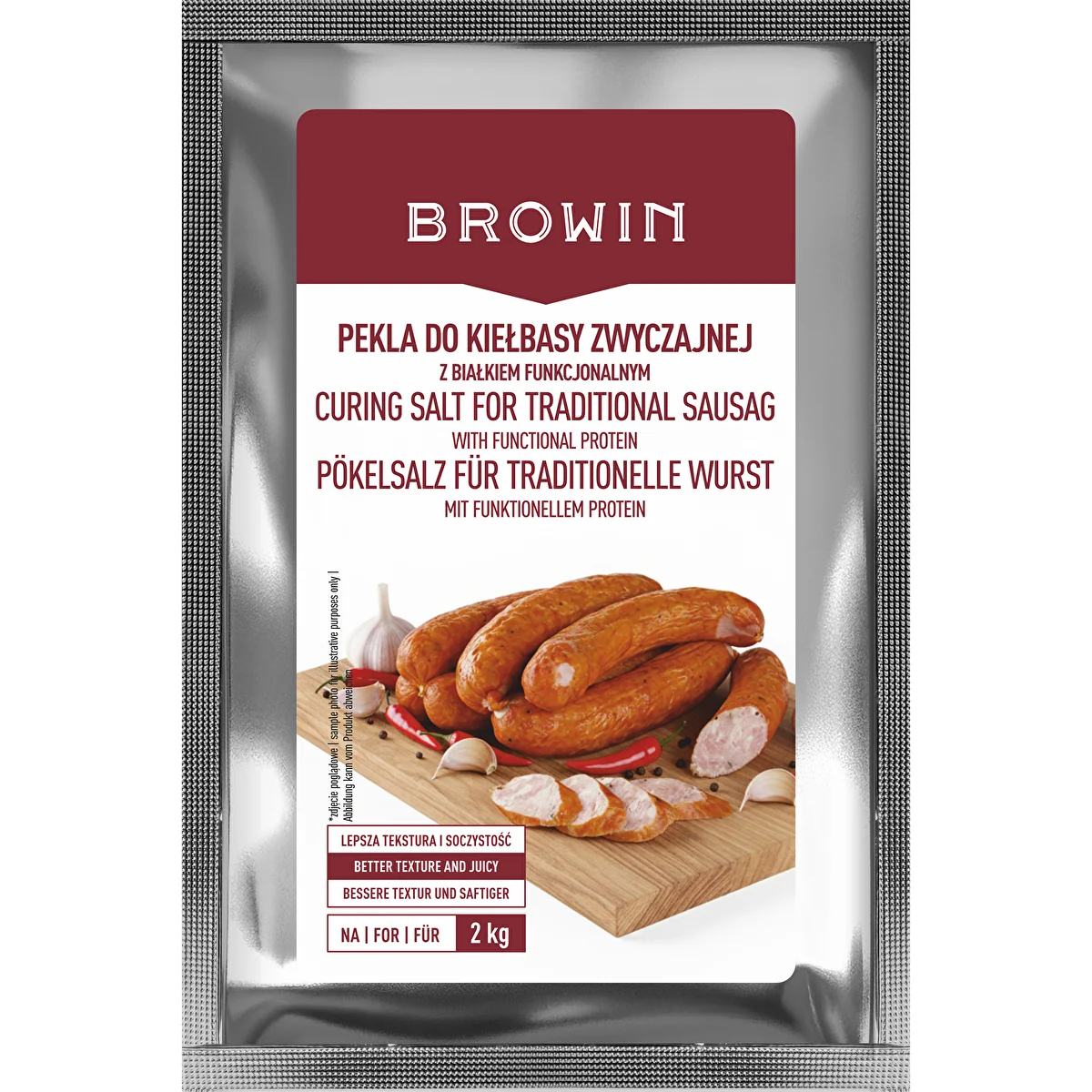 Peklosól - Pekla na obyčajnú klobásu, s funkčnou bielkovinou, 64 g