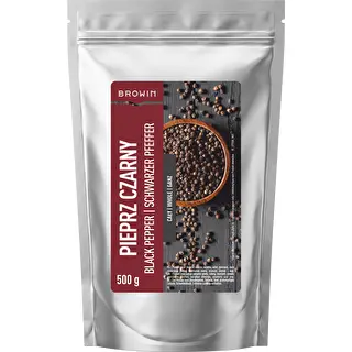 Čierne korenie v zrnkách, 500 g – photo 1