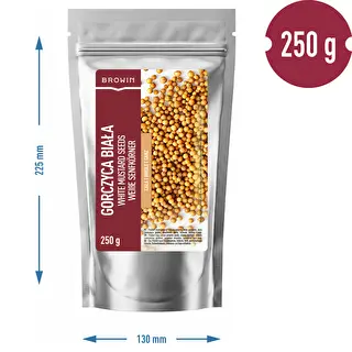 Biela horčica – celé semienka, 250 g – photo 3