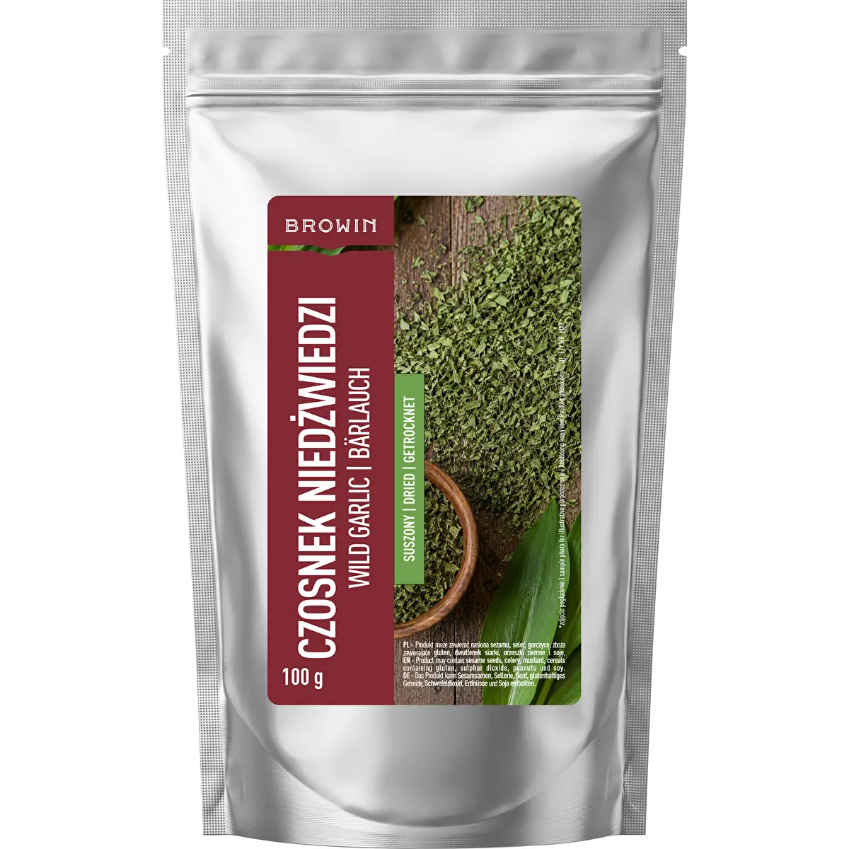 Medvedí cesnak sušený, 100 g