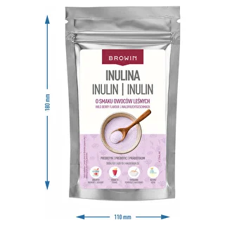 Inulín s príchuťou lesného ovocia, 100 g – photo 3