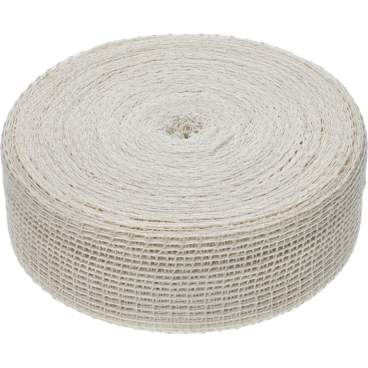 Biela údenárska sieťka s rozmermi 12,5 cm x 50 m, s tepelnou odolnosťou do 220°C