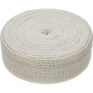 Biela údenárska sieťka s rozmermi 12,5 cm x 50 m, s tepelnou odolnosťou do 220°C