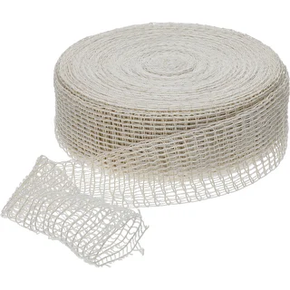 Biela údenárska sieťka s rozmermi 12,5 cm x 50 m, s tepelnou odolnosťou do 220°C – photo 2