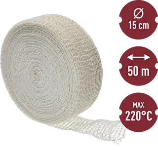 Údenárska sieťka s rozmermi 15 cm x 50 m, s tepelnou odolnosťou do 220°C – photo 3