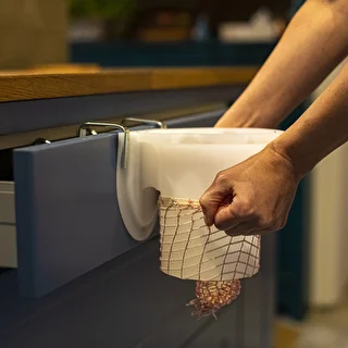 Údenárska sieťka s rozmermi 18 cm x 3 m, s tepelnou odolnosťou do 220°C – photo 4