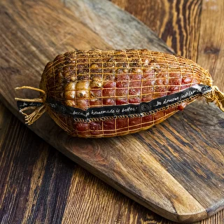 Údenárska sieťka s etiketou, s rozmermi 15 cm x 4 m, s tepelnou odolnosťou 125°C – photo 4