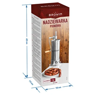 Vertikálna plnička na klobásy 5 kg – photo 11