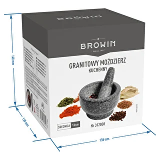 Granitový kuchynský mažiar s tĺčikom – photo 9