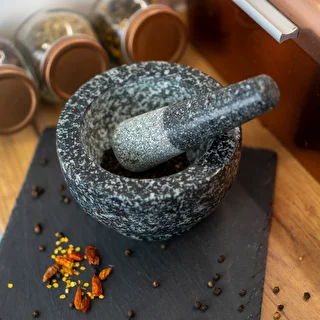 Granitový kuchynský mažiar s tĺčikom – photo 10