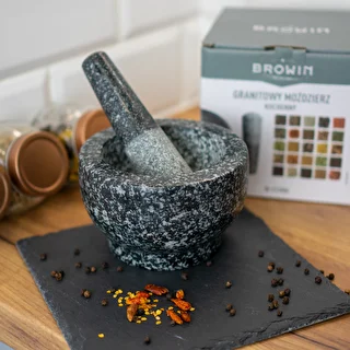 Granitový kuchynský mažiar s tĺčikom – photo 11