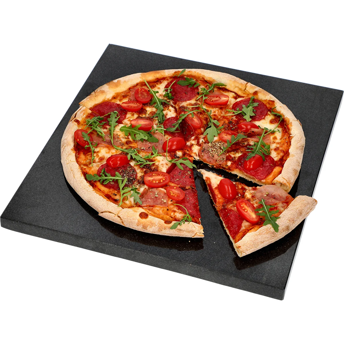 Žulový kameň na pizzu obdĺžnikový 37 x 35 cm