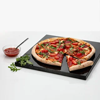 Žulový kameň na pizzu obdĺžnikový 37 x 35 cm – photo 6